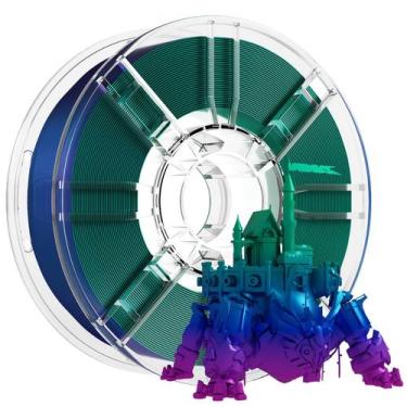 Imagem de Filamento de impressão 3D Silk PLA 1,75 mm Precisão dimensional +/- 0,