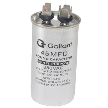 Imagem de CAPACITOR CBB65 GALLANT 45MF +-5% 380 VAC - (GCP45S00A-IX380)