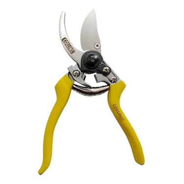 Imagem de Tesoura Alicate de Poda Profissional p/Cachos plantas frutí­feras 21,5cm Aço Carbono Collins