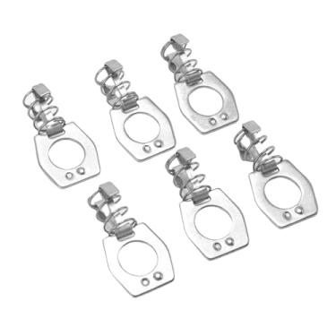 Imagem de AUNMAS Trava Porta do Aquecedor de água RV, Fixadores de Travamento de Aço Inoxidável Com Fácil Instalação, Inclui 6 Travas de Câmera para Campistas