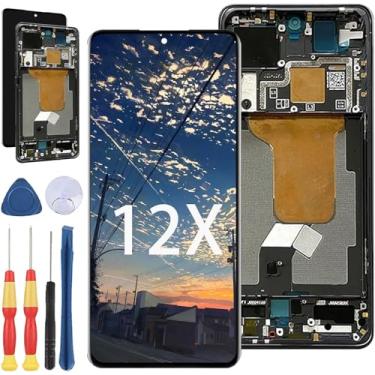 Imagem de Yuxyiony Nova tela de substituição para Xiaomi Mi 12X / 12 / 12S tela de reparo de tela LCD e acessórios de ferramenta de substituição.