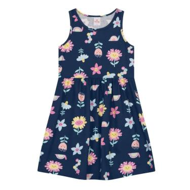 Imagem de Vestido infantil menina florido Brandili