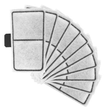 Imagem de 10 Cartuchos de Filtro para Top Fin EF-S e BF5 BETTAFLO, 9,5x5,5cm Meio Filtrante para Aquário com Carvão Ativado Filtragem de água Aquário