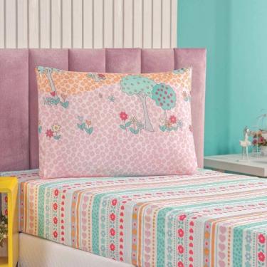 Imagem de Jogo De Cama Lençol Bouti Infantil Kids Solteiro 02 Peças - Balão