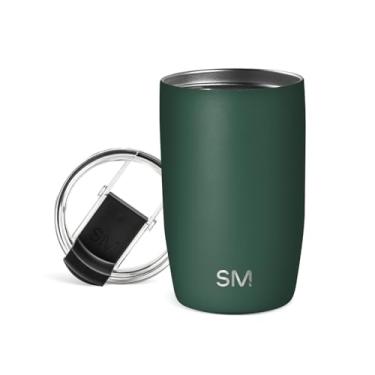 Imagem de Simple Modern Travel Coffee Mug Tumbler with Flip Lid | Reusable Insulated Stainless Steel Cold Brew Iced Coffee Cup Thermos | Gifts for Women Men Him Her | Voyager Collection | 12oz | Forest