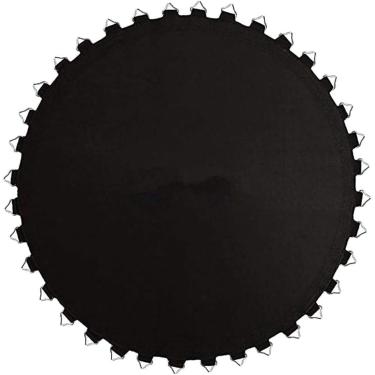 Imagem de Tapete De Salto De Substituição De Trampolim Com Anel Em V, 6 Pés / 8 Pés / 10 Pés / 14 Pés / 16 Pés Tapete De Segurança De Trampolim, One Color, 10ft56buckles