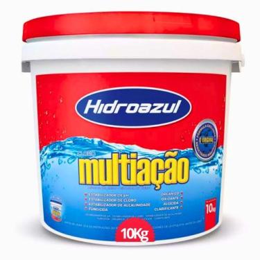 Imagem de Cloro granulado multiação 8x1 hidroazul 10kg