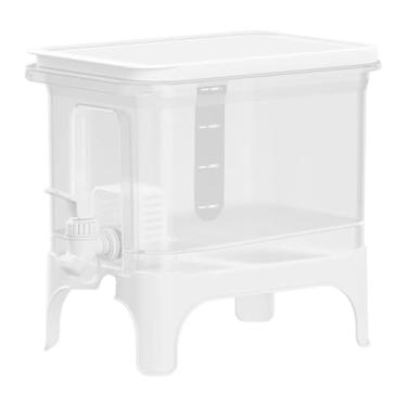 Imagem de Fxzqgnh Dispensador de Bebidas, Dispensador de Bebidas Geladas com Tampa Hermética, à Prova de Vazamentos, Balde de água, Recipiente para, Limonada, água