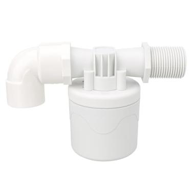 Imagem de Baomain Válvula flutuante de água de 9,5 cm, entrada lateral, montagem interna, contato automático de nível de água para tanque de água, piscinas, tanques de gado, aquicultura, aquários