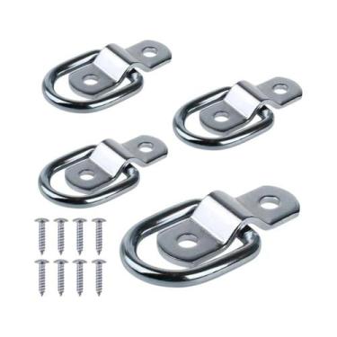 Imagem de Anéis Em D De Alta Resistência 3/8 Para Amarração, Ganchos De Ancorage