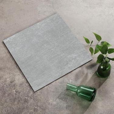 Imagem de Azulejos de vinil cinza Peel and Stick, tábuas de piso de vinil à prova d'água autoadesivas para cozinha, sala de jantar, quartos, pacote com 20 capas de 30 x 30 cm (cinza marbl)