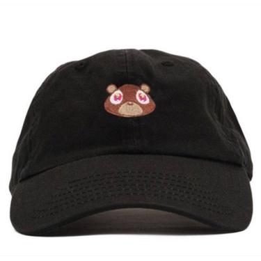 Imagem de Boné de beisebol Kanye West Bears Anime Snapback Cotton 56-58cm