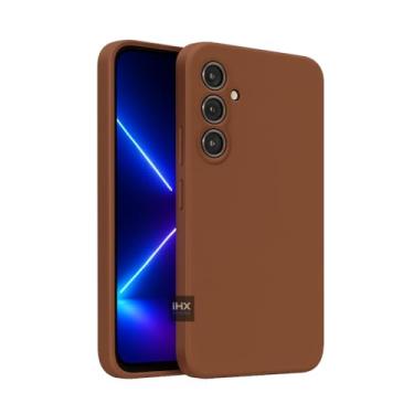 Imagem de Capa Capinha Case Compatível Samsung_ Galaxy A05S Aveludada Anti Impacto Reforçada Silicone Emborrachado Com Proteção De Câmera Premium (MARROM)