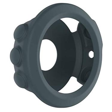 Imagem de Generic Capa Protetora de Silicone Macio para Fenix ​​5X, Fenix ​​5X Plus, Capa de Pele Antiarranhões à Prova de Poeira, Cor de Material de Faixa de Luz Ultrafina (Preto)