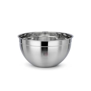 Imagem de Pote Bowl Organizador Tigela Caçarola Aço Inox Cozinha Multiuso Monte Seu Kit - Vários Tamanhos (24CM)