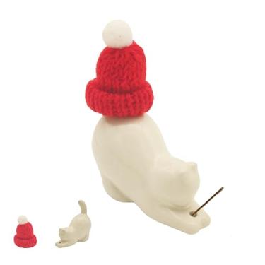 Imagem de Porta-incenso de cerâmica para gatos fofos - Suporte de incenso para decoração de mesa de casa, presentes de meditação e ioga, suporte para queimador de incenso para mulheres e homens - Gato