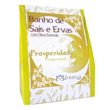 Imagem de Banho de Sais e Ervas com Óleos Essenciais - Prosperidade - Ddiva Erva