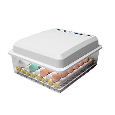 Imagem de uhyOHF Incubadora automática de ovos 12-176 incubadora automática digital com torneamento de ovos para galinhas, patos, ganso e pássaros, chocadeira (16 peças, suprimento duplo