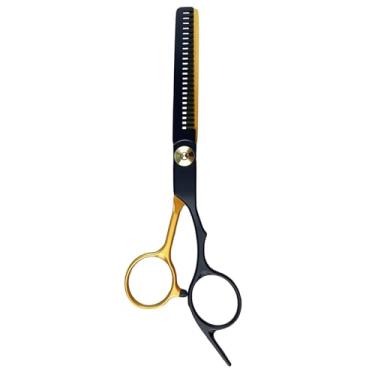Imagem de 1 tesoura de corte de cabelo de 16 cm para barbeiros, estilistas, salão de beleza, uso doméstico
