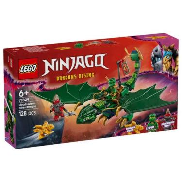 Imagem de LEGO Ninjago - Dragão da Floresta Verde do Lloyd - 128 Peças - 71829