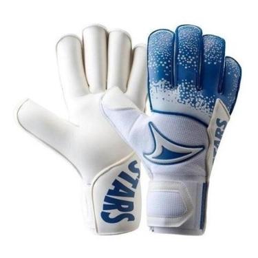 Imagem de Luva De Goleiro Three Stars Profissional Fox Branco XGRANDE=11-Unissex