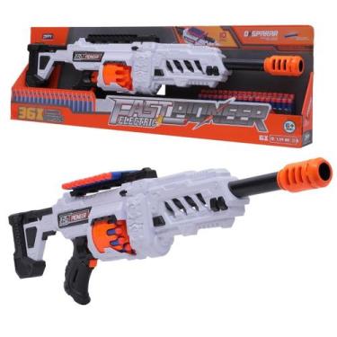 Imagem de Lançador De Dardos Elétrico Brinquedo Com 36 Dardos Zippy - Zippy Toys