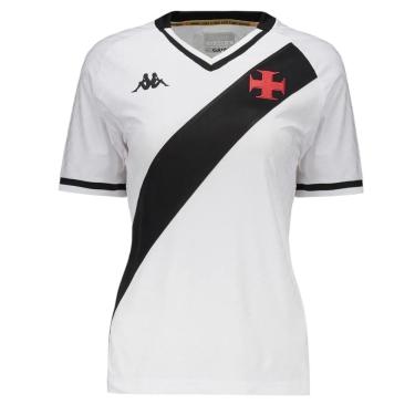 Imagem de Camisa Kappa Vasco II 2025/26 Feminina