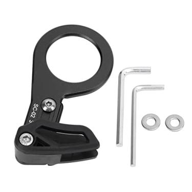 Imagem de Guia de corrente de bicicleta, liga de alumínio leve e estabilizador de corrente de suporte inferior de nylon, para suporte inferior rosqueado (pressione o tipo não suportado)