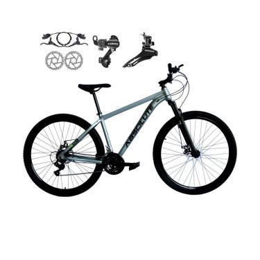 Imagem de Bicicleta Aro 29 Absolute Nero 5 Alumínio 21v Câmbios Shimano Freio A Disco Hidráulico Mtb cinza Tam: 23