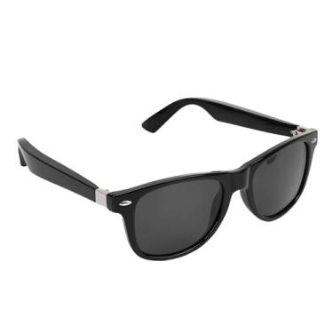 Imagem de ZAWELIYO Óculos Inteligentes BT Som Claro Conforto Universal Ajuste óculos de Chamada de Voz para Dirigir Pesca Ouvir Música, para Dispositivos Com Função BT (Tinta preta)