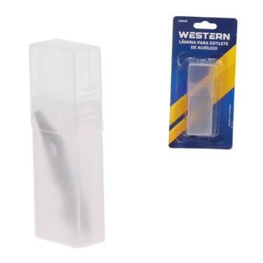 Imagem de Lâmina Para Estilete Western Estojo Com 5 Peças