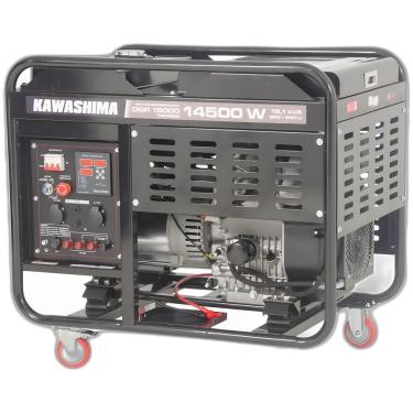 Imagem de Gerador à Diesel Dgr-15000 Trifasico 380v 14,5kw Kawashima
