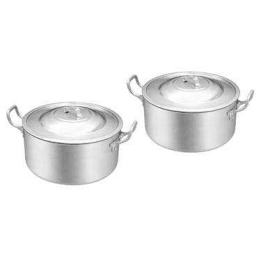 Imagem de Genérico, Panela Caçarola Grande Aluminio Industrial Hotel Escola 2un