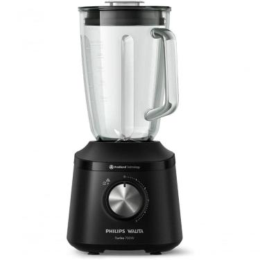 Imagem de Liquidificador Philips Walita Série 3000 Turbo Preto Jarra De Vidro 110V