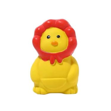 Imagem de Brinquedos ecológicos para cães de látex fofos brinquedos de mastigar interativos para treinamento de movimento e saúde bucal