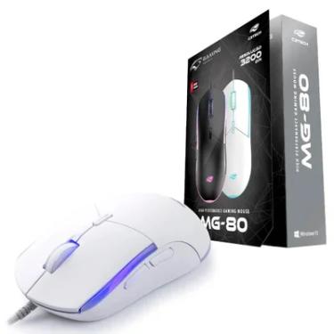 Imagem de Mouse Gamer Usb Mg-80wh C3tech - Branco