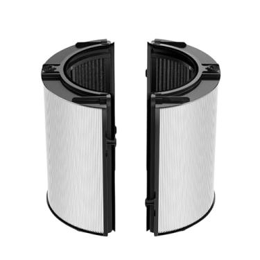 Imagem de Bagean Filtros HEPA de vidro combinado 360 compatíveis com filtro de purificador de ar Dyson TP07 HP07 TP10 HP10 Pure Cool Hot Fan Dyson - H13 True HEPA e carbono purifica 99,97% partículas (pacote