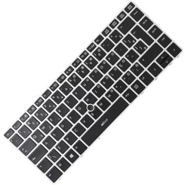 Imagem de Teclado mBook para Hp Elitebook Folio 702843-201 785648-201 Br Led