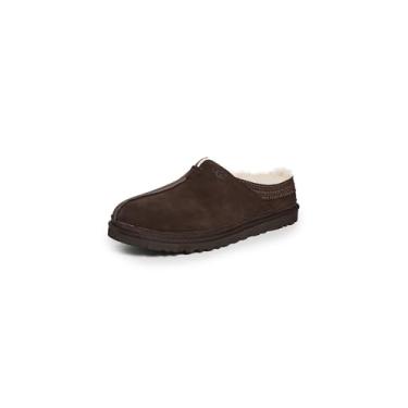 Imagem de UGG Neuman Clog Mule masculino, Cacau empoeirado/natural, 46