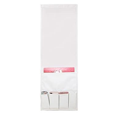 Imagem de BAGASI Organizador de apoio de braço para sofá, cadeira, antiderrapante, bolso para pendurar, bolsa de armazenamento para sofá, suporte para celular, livros, revistas, TV, controle remoto, poltrona