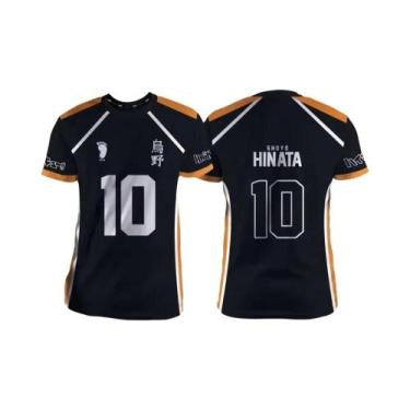 Imagem de Camiseta plus Size Haikyuu Hinata Para Homens E Mulheres, Estampa 3D, 