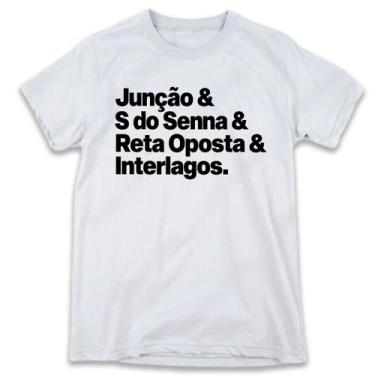 Imagem de 1 Camiseta Fórmula 1 Interlagos Corrida Circuitos Personalizada - W3Ar