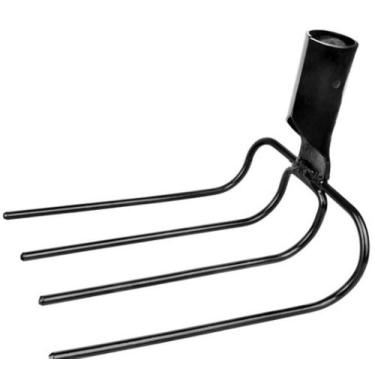 Imagem de Forcado Rastelo 4 Dentes Curvo S/ Cabo Tramontina - 000002