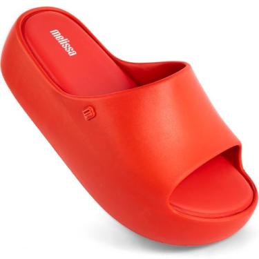 Imagem de Melissa Free Plataforma Chinelo Slide Original 35859, Vermelho, 36