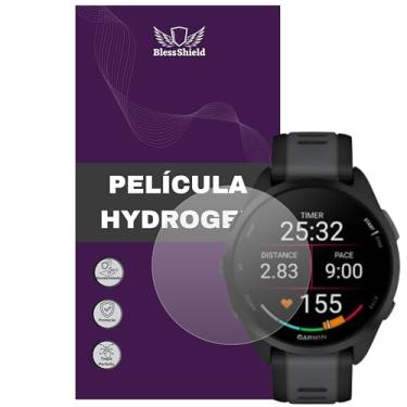 Imagem de Película para Garmin Forerunner 165 43mm - Hydrogel HD Premium BlessShield (Kit 3 Unidades) (HD Clear)