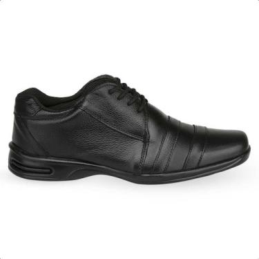 Imagem de Sapato Masculino Couro Social Trabalho Cadarços Free Shoes 766, 41