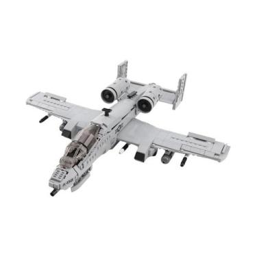 Imagem de Blocos De Montar De Avião De Combate A-10 Militar Dos EUA Para Meninos