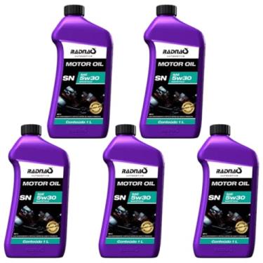 Imagem de Óleo Lubrificante Motor 5w30 Sintético - 5L - MOTORES A GASOLINA, ETANOL E GNV