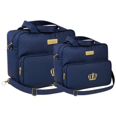 Imagem de Kit Bolsa Maternidade Bebê Menino Menina Dulini Baby