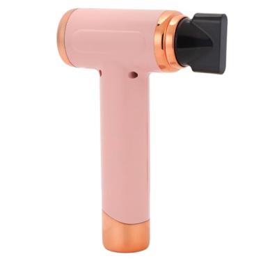 Imagem de Secador de Cabelo Sem Fio, Portátil USB Recarregável Secador de Cabelo Com Bateria de 15000mAh para Dormitório, Viagem, Acampamento, 3 Engrenagens de Frio Quente (Rosa)